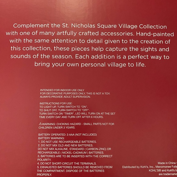 ST NICHOLAS SQUARE DISNEY MICKEY HOUSE NEW - Picture 6 of 12